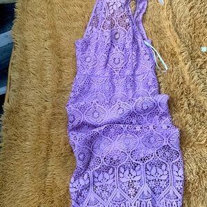 PremierAmour Lavender Party Dress